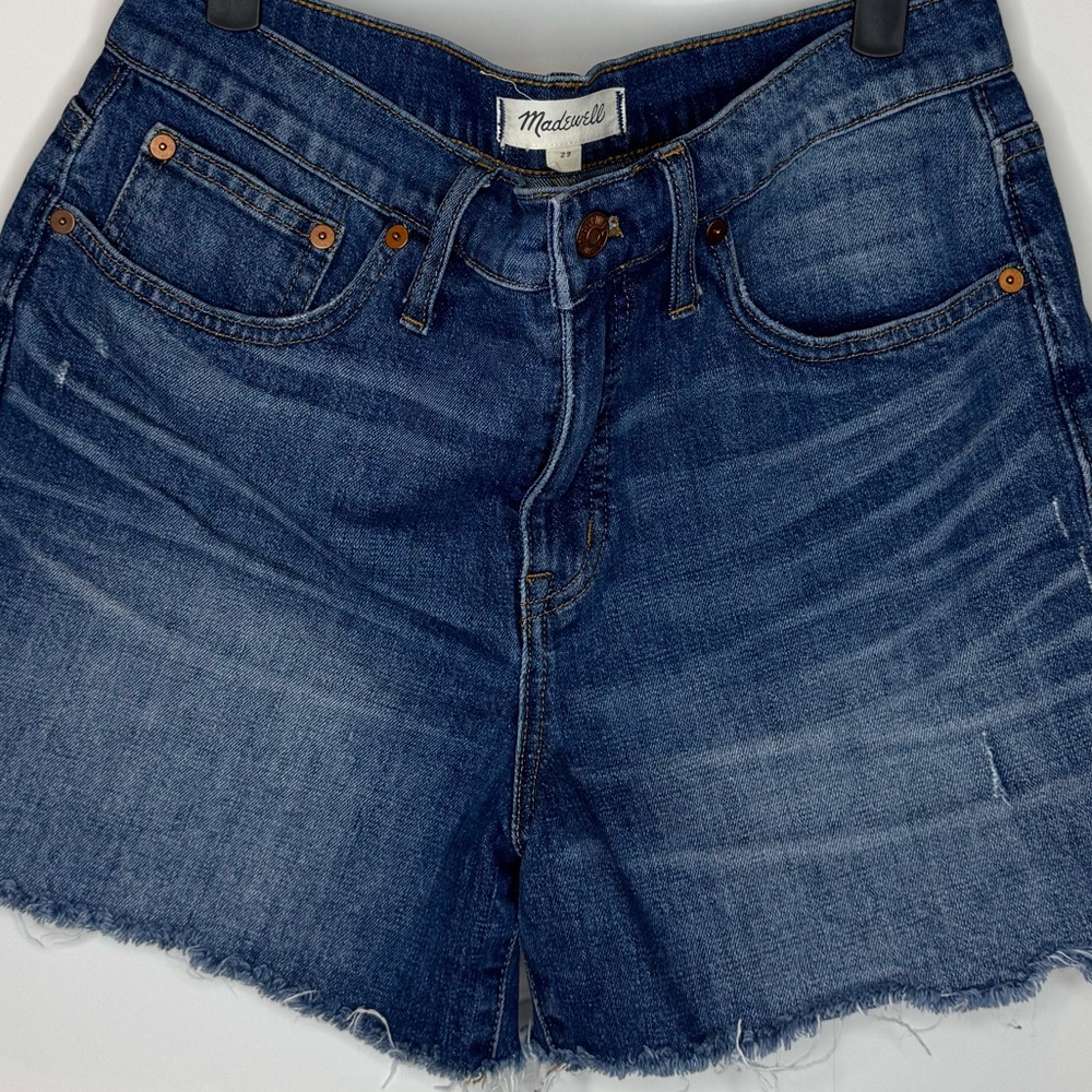 Madewell Women's Blue Denim Shorts